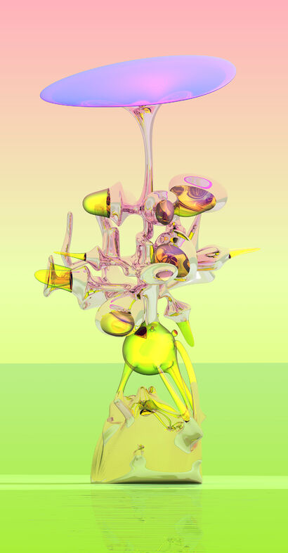 Alchemicus Redolent. From the virtual Garden series - a Digital Graphics and Cartoon Artowrk by Stepan Ryabchenko